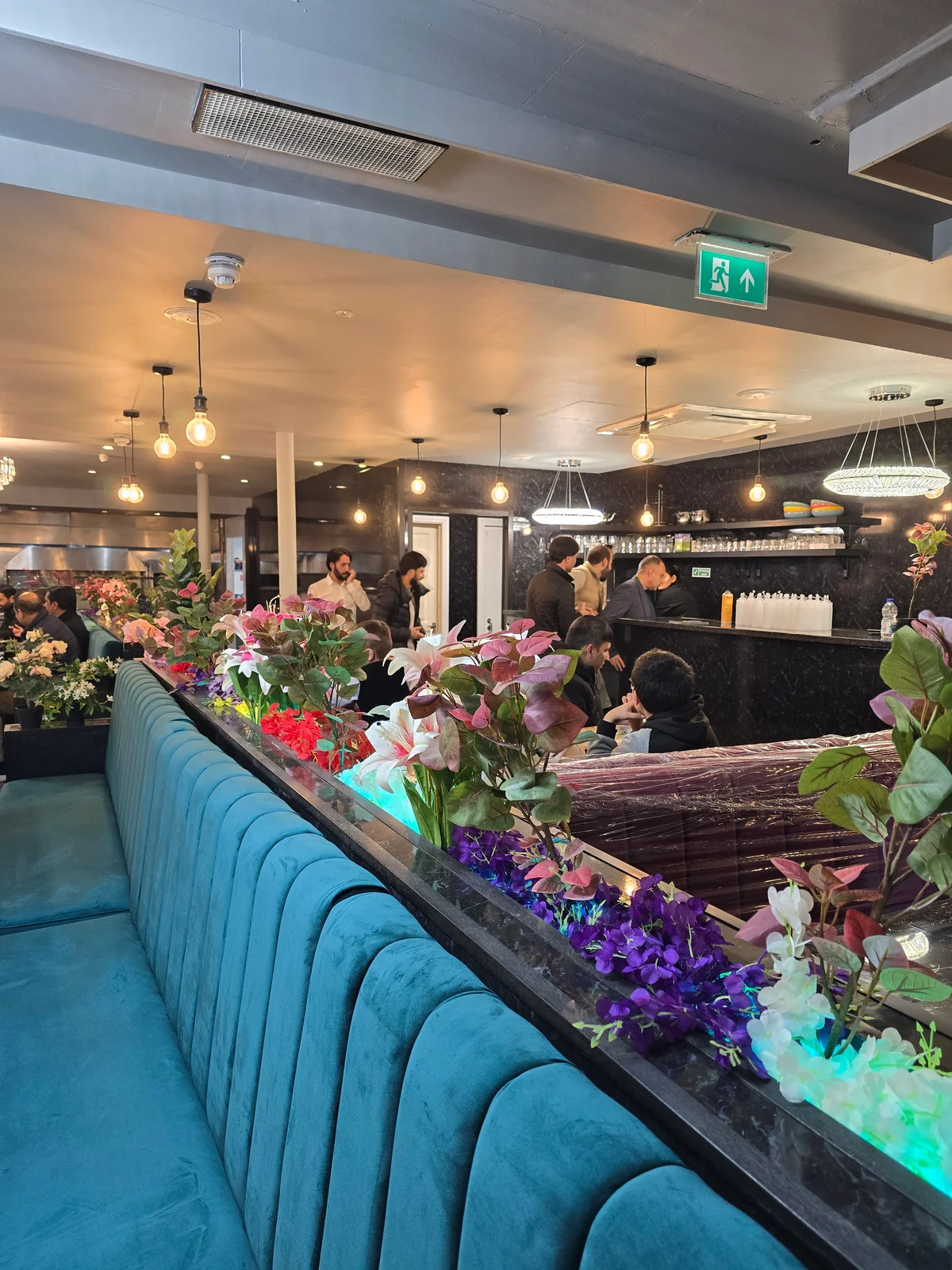 Restaurant dining area